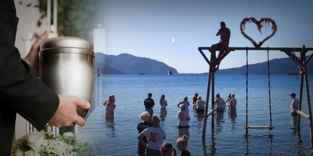 Bu skandal olay dün Türkiye'de yaşandı! Ölen kişiyi yakıp küllerini denize döktüler