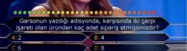 Bu soruları bilemediler!