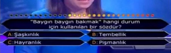 Foto - Bu soruları bilemediler!