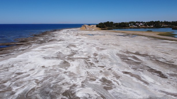 Foto - Bu tablonun sonu iyi değil! Van Gölü'nde tedirgin eden görüntüler