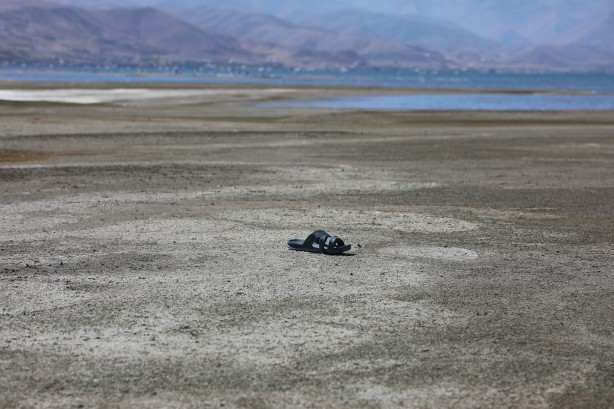 Foto - Bu tablonun sonu iyi değil! Van Gölü'nde tedirgin eden görüntüler