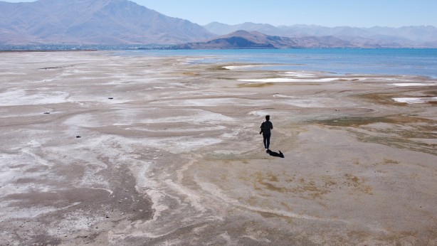 Foto - Bu tablonun sonu iyi değil! Van Gölü'nde tedirgin eden görüntüler