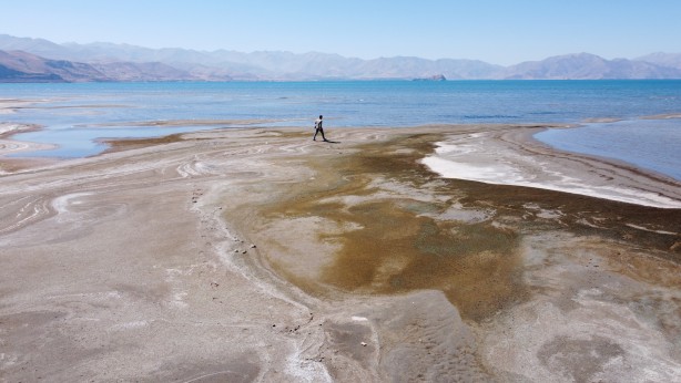 Foto - Bu tablonun sonu iyi değil! Van Gölü'nde tedirgin eden görüntüler