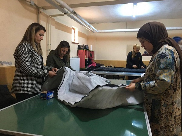 Foto - Bu tulumlar -20 dereceye dayanıyor! Afet bölgesi için seferber oldular