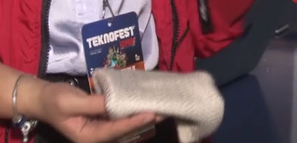 Foto - Bu akıllı kumaş dünyayı peşine taktı! Teknofest'te ilk kez görüldü, birçok ülke ve dev şirketler ne yapıp edip almak istiyor