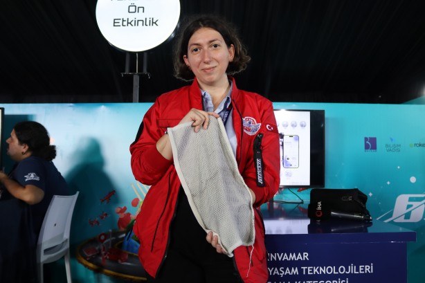 Foto - Bu akıllı kumaş dünyayı peşine taktı! Teknofest'te ilk kez görüldü, birçok ülke ve dev şirketler ne yapıp edip almak istiyor