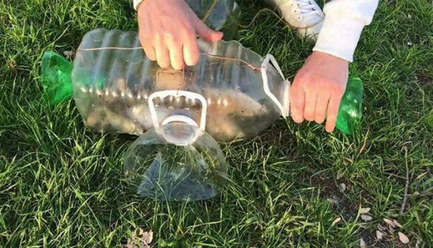 Foto - Bu tuzakla onlarca balık avlayabilirsiniz!