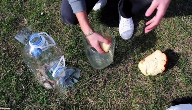 Foto - Bu tuzakla onlarca balık avlayabilirsiniz!