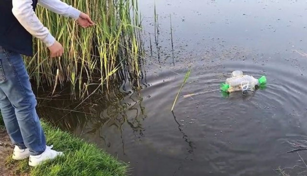 Foto - Bu tuzakla onlarca balık avlayabilirsiniz!