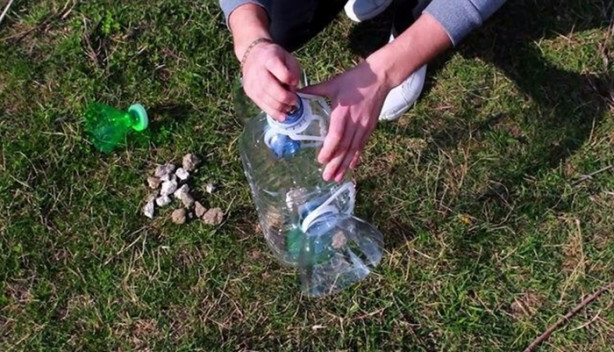 Foto - Bu tuzakla onlarca balık avlayabilirsiniz!