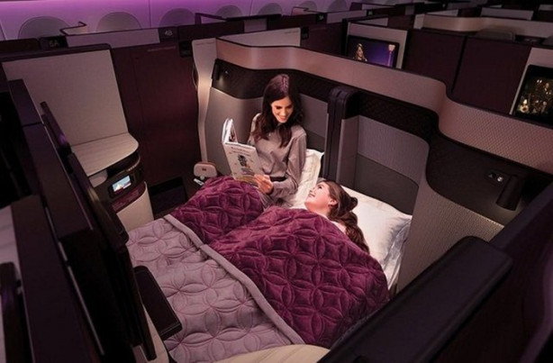 Foto - Bu uçakta yok yok!