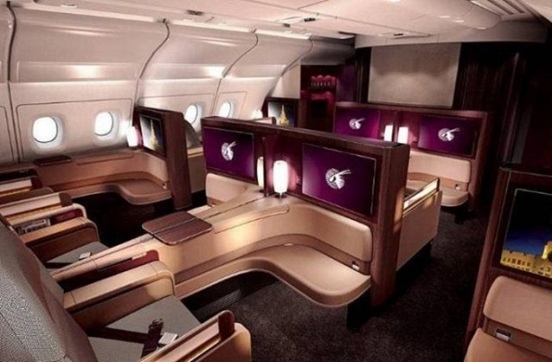 Foto - Bu uçakta yok yok!