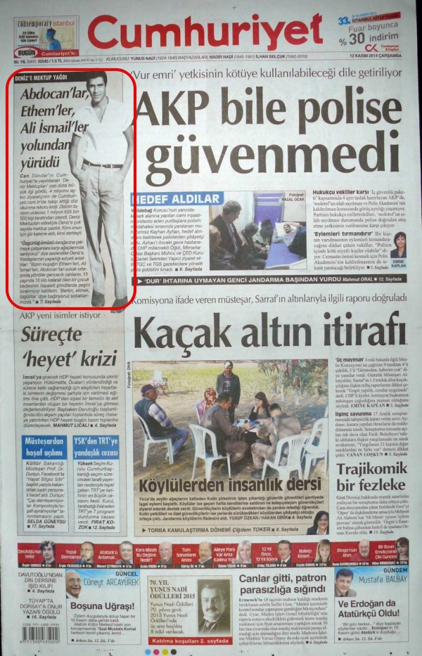 Foto - Bu ülkenin gençleri de, bu olanlardan ibret alsınlar… Milyonluk yalı sahibi Can Dündar, Cömert'i Sarısülük'ü ve Korkmaz'ı nasıl oyuna getirmiş işte görün