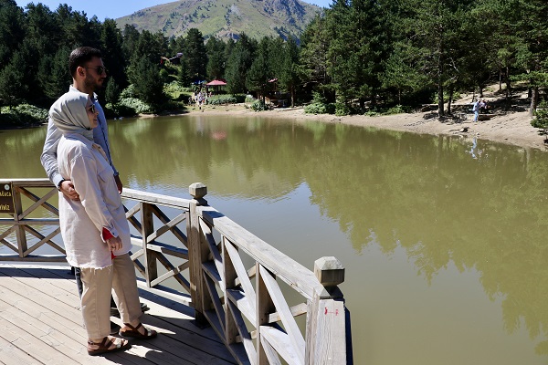 Foto - Bu yıl binlerce kişi bu tabiat parkına akın etti