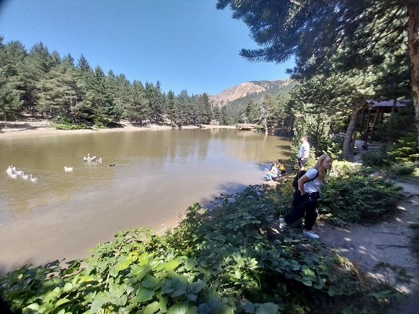 Foto - Bu yıl binlerce kişi bu tabiat parkına akın etti