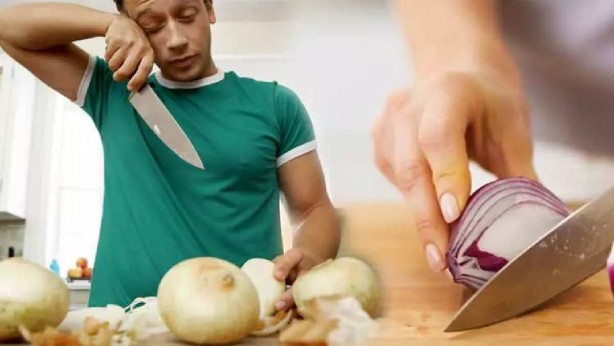 Foto - Bu yöntemlerle, soğan doğrarken gözlerinizden bir damla bile yaş akmayacak! İşte "Hay Allah razı olsun" dedirten çözümü