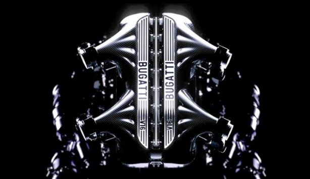 Foto - Bugatti sınırları zorluyor! Uçakla yarışacak!