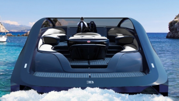 Foto - Bugatti yat yaparsa...