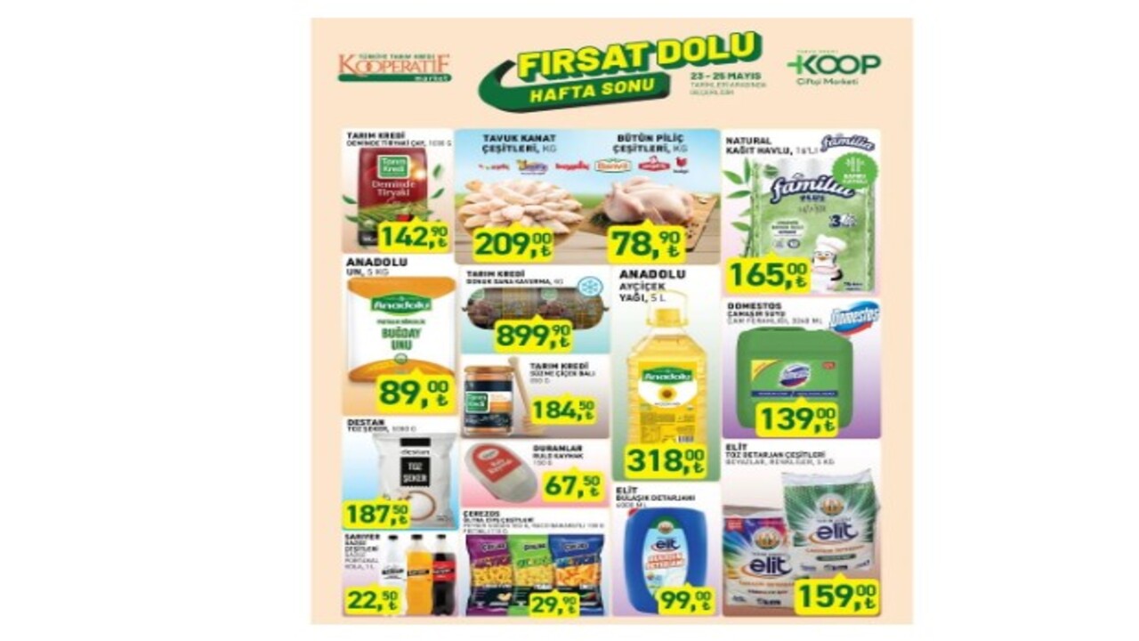 Foto - Bugün başladı yalnızca üç gün sürecek! Tarım Kredi'de dev indirimler devam ediyor