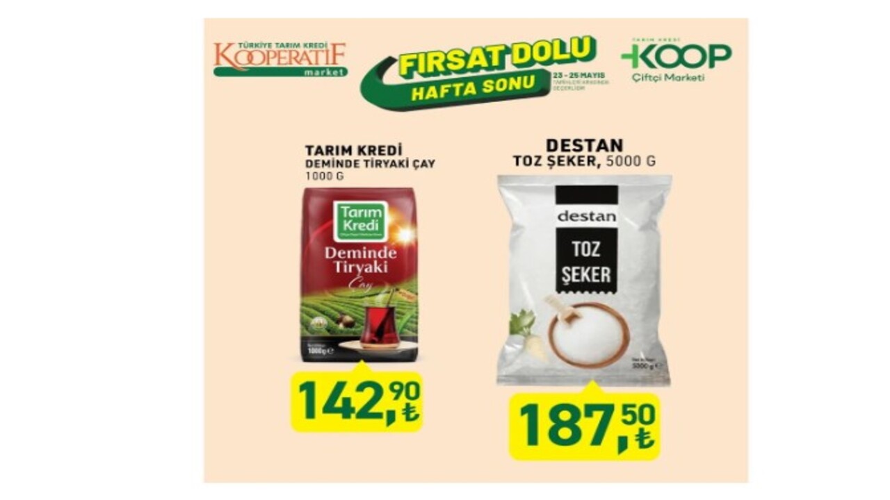 Foto - Bugün başladı yalnızca üç gün sürecek! Tarım Kredi'de dev indirimler devam ediyor