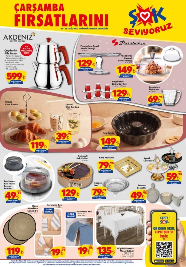 Foto - Bugün ev hanımları bayram edecek! Şok’tan şok 26 Eylül indirimleri…