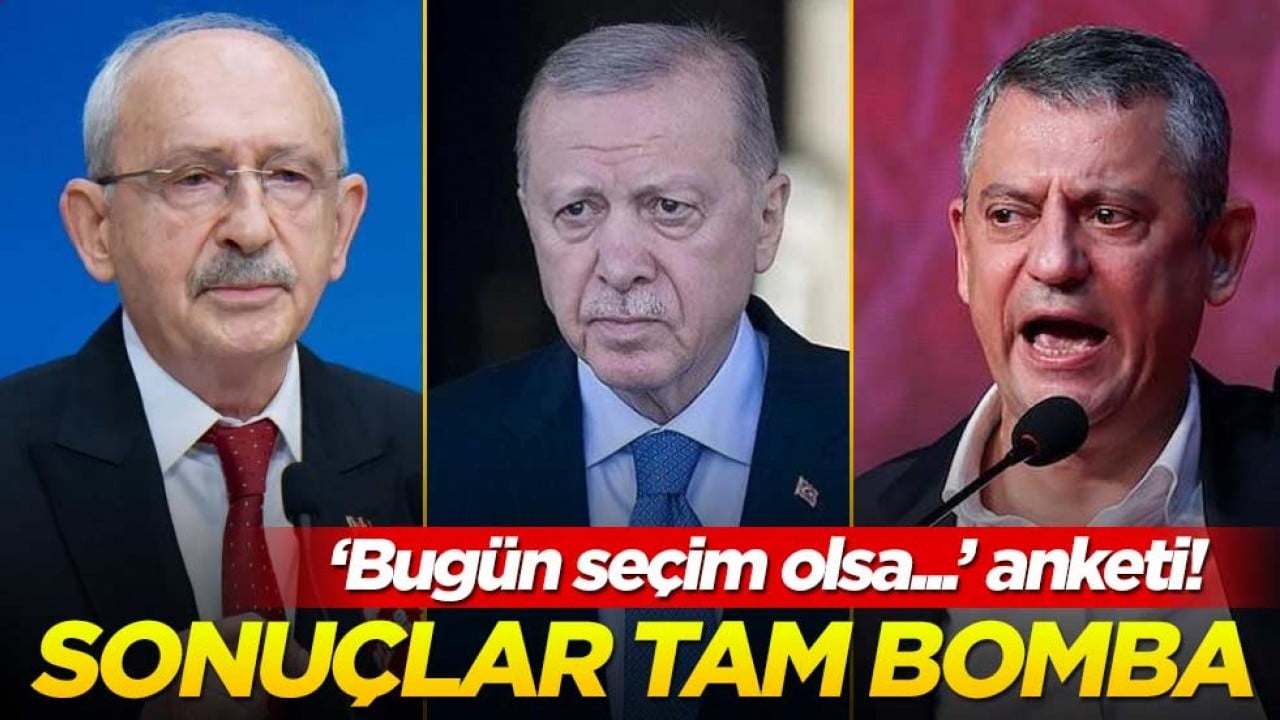 'Bugün seçim olsa...' anketi! İşte partilerin oy oranları