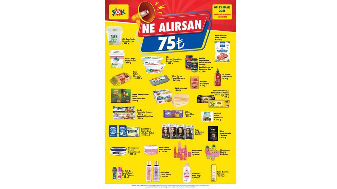 Foto - Bugün ŞOK’ta şok olacaksınız! Ne alırsan 75 TL kampanyası başladı