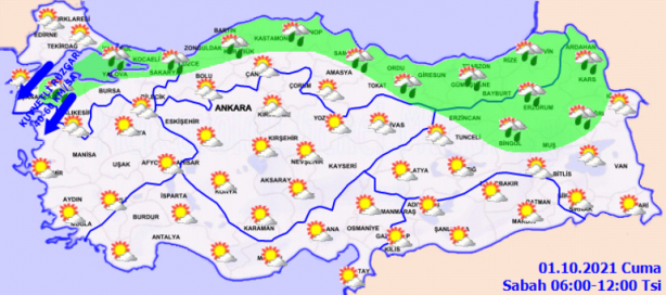 Foto - Bugüne dikkat! O illerimize kuvvetli yağış geliyor