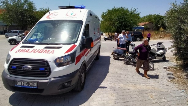Foto - Buharkent'te trafik kazası: 1 yaralı