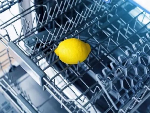 Foto - Bulaşık makinesinin içine limon koyarsanız ne olur? Mükemmel sonuç