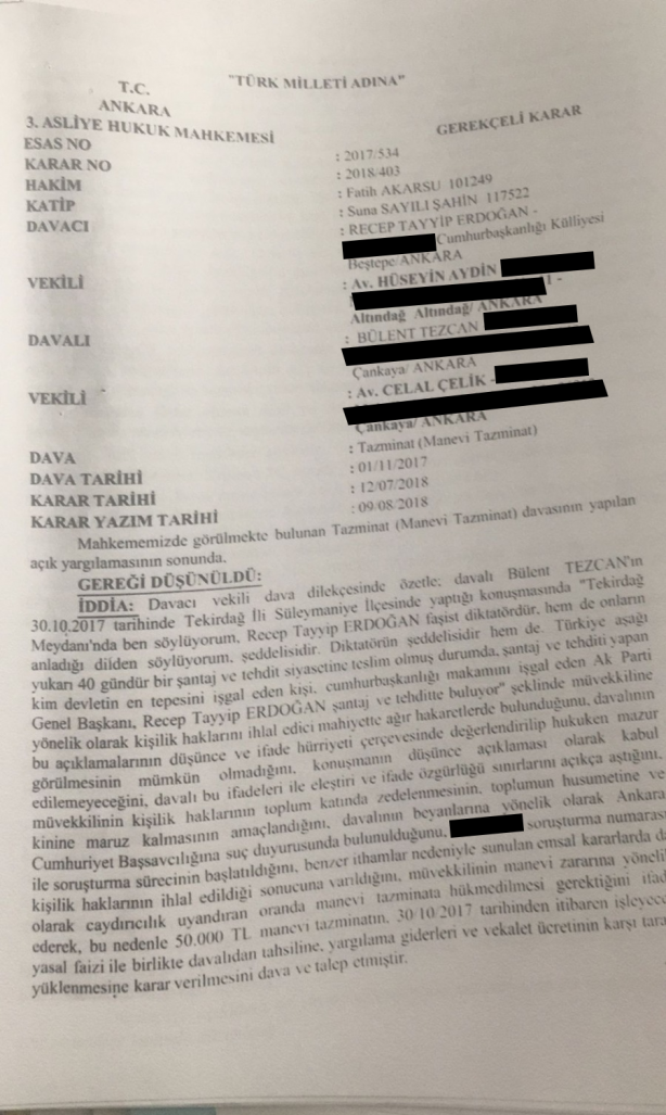 Foto - CHP’li Tezcan’dan işine geldiği gibi muamele! Akit’e ceza, yandaşa basın özgürlüğü