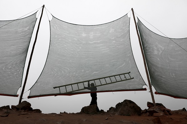 Foto - Bulutlar böyle suya dönüştürülüyor