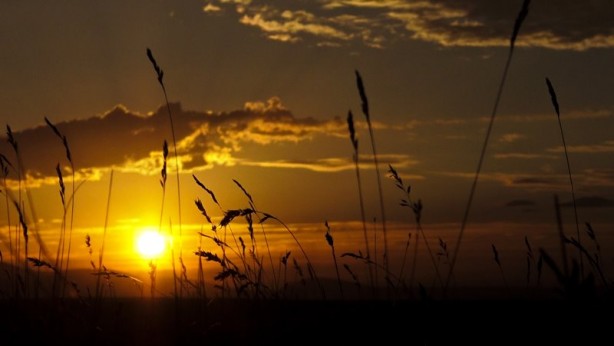 Foto - Bulutlar kızıla boyandı!