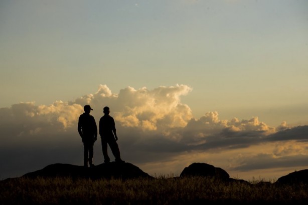 Foto - Bulutlar kızıla boyandı!