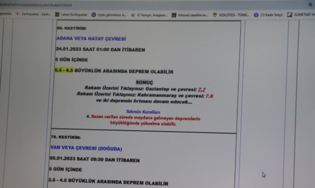 Foto - 'Bulutları ve karıncaları' takip ederek depremleri bilen isim duyurdu: Oranın altında 3 tane düdüklü tencere kaynıyor