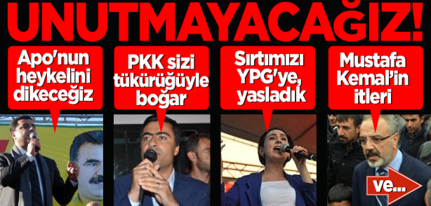 Bunları sakın unutmayın!