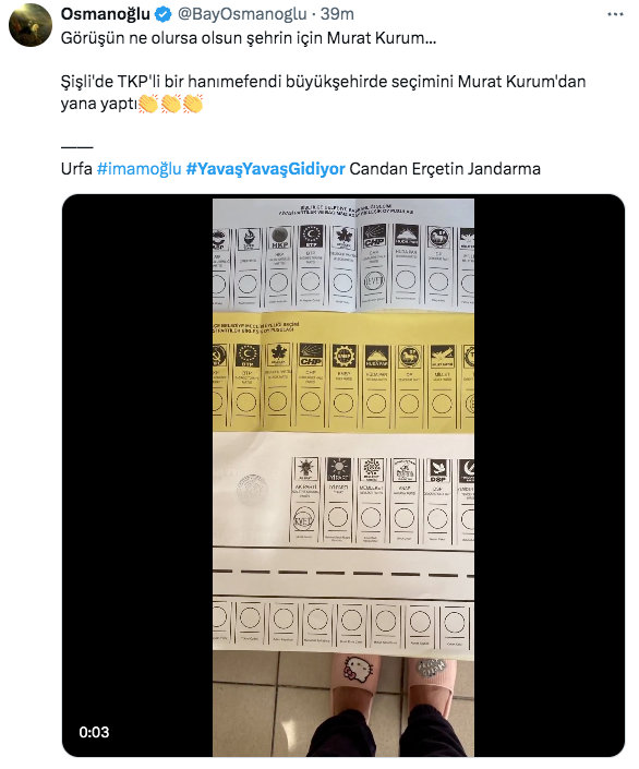 Foto - Bunu Fatih Erbakan görmesin! Oy pusulasına öyle bir şey yazdı ki...