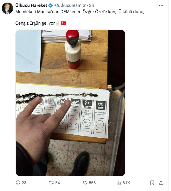 Foto - Bunu Fatih Erbakan görmesin! Oy pusulasına öyle bir şey yazdı ki...