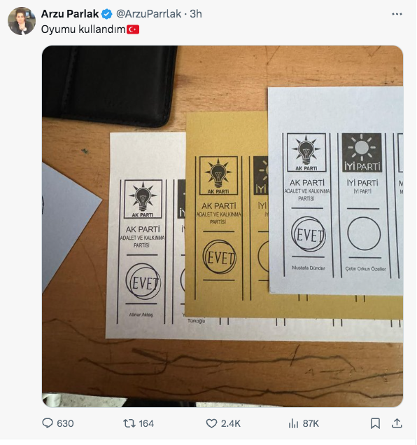 Foto - Bunu Fatih Erbakan görmesin! Oy pusulasına öyle bir şey yazdı ki...