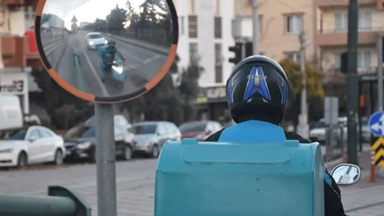 Foto - Bunu yapan yandı: Kuryelerde yeni dönem!