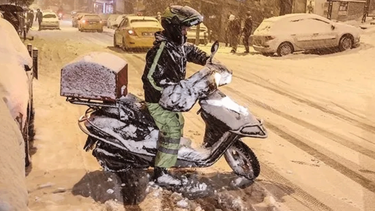 Foto - Bunu yapan yandı: Kuryelerde yeni dönem!