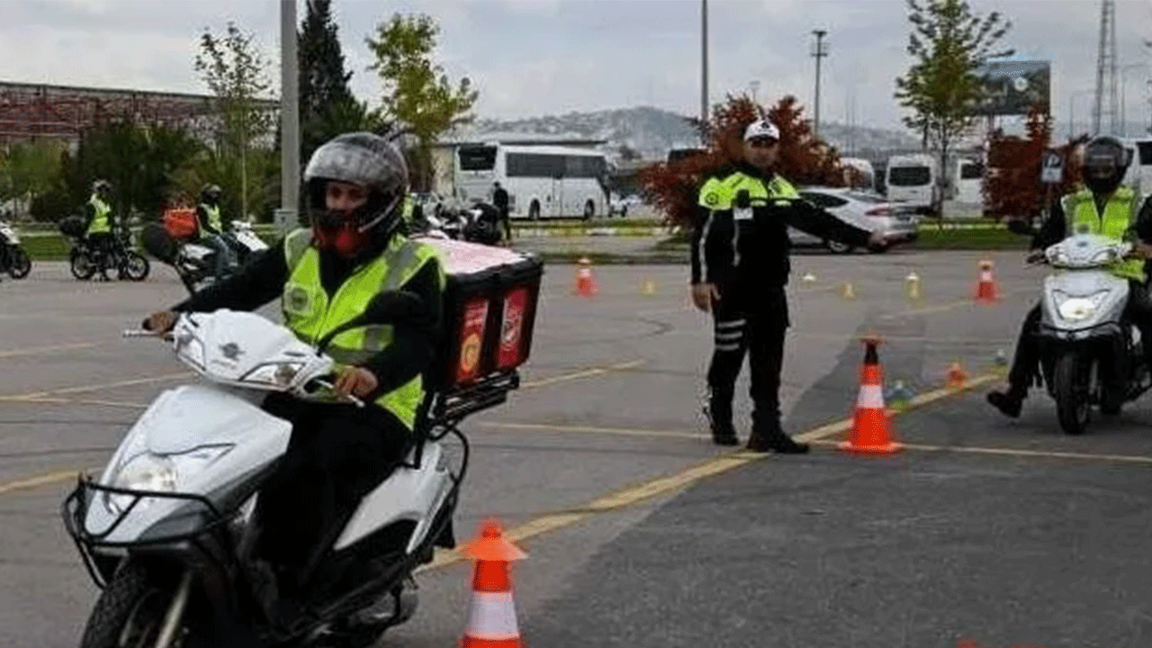 Foto - Bunu yapan yandı: Kuryelerde yeni dönem!