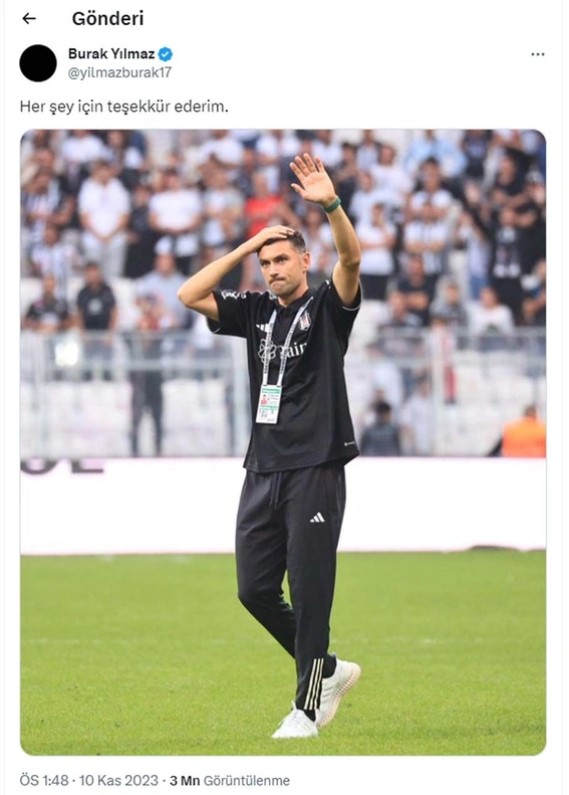 Foto - Burak Yılmaz'ın son hareketi Beşiktaşlıları çıldırttı!