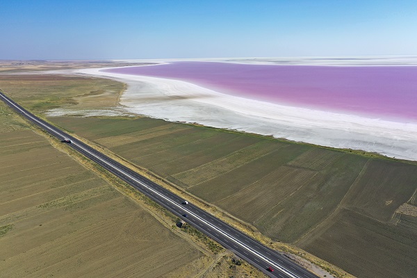 Foto - Burası dünyanın başka köşesi değil! Tuz Gölü pembeye büründü