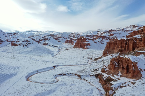 Foto - Burası Kapadokya değil! Herkes bu manzaraya koşuyor