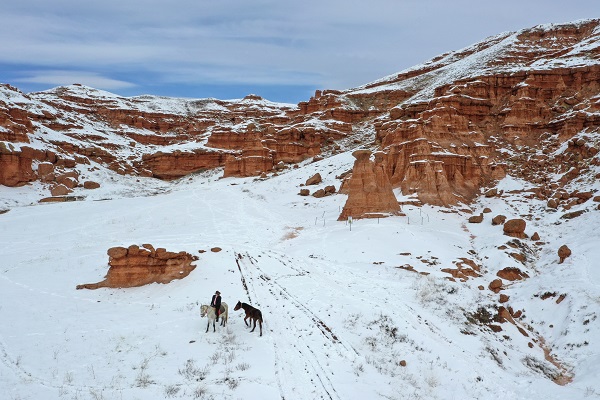 Foto - Burası Kapadokya değil! Herkes bu manzaraya koşuyor