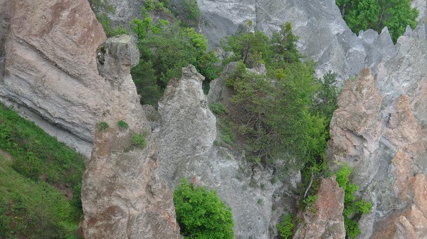 Foto - Burası Kapadokya değil! Peribacaları nefes kesiyor
