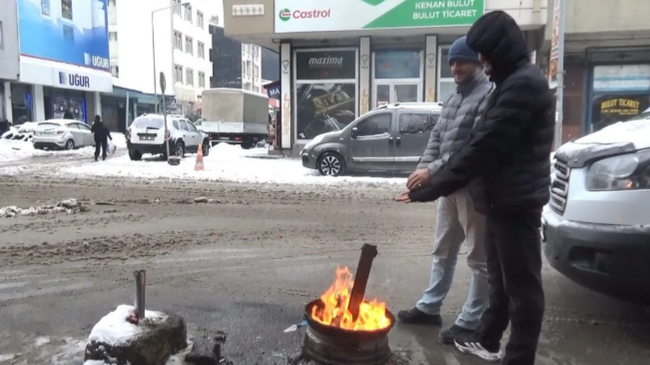 Burası Sibirya değil Türkiye! Baharda eksi 15 derece görüldü