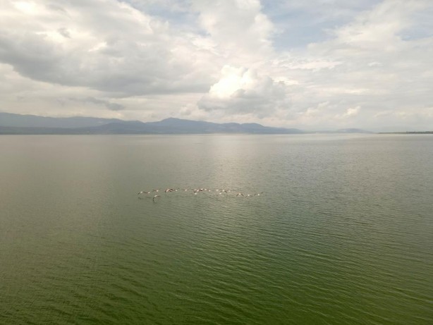 Foto - Burdur Gölü'nde inanılmaz görüntüler