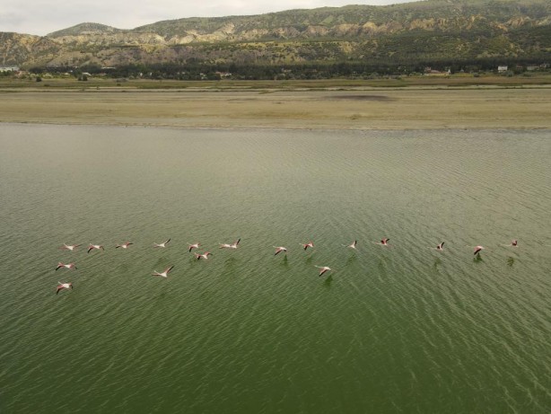 Foto - Burdur Gölü'nde inanılmaz görüntüler